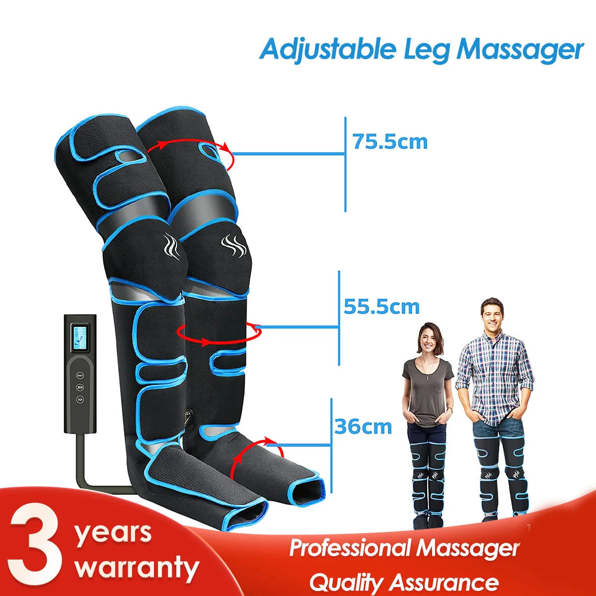 360° Intense leg compression